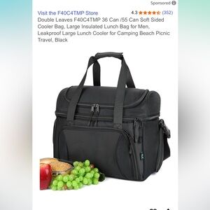 Double Leaves F40C4TMP Soft Sided Cooler Bag